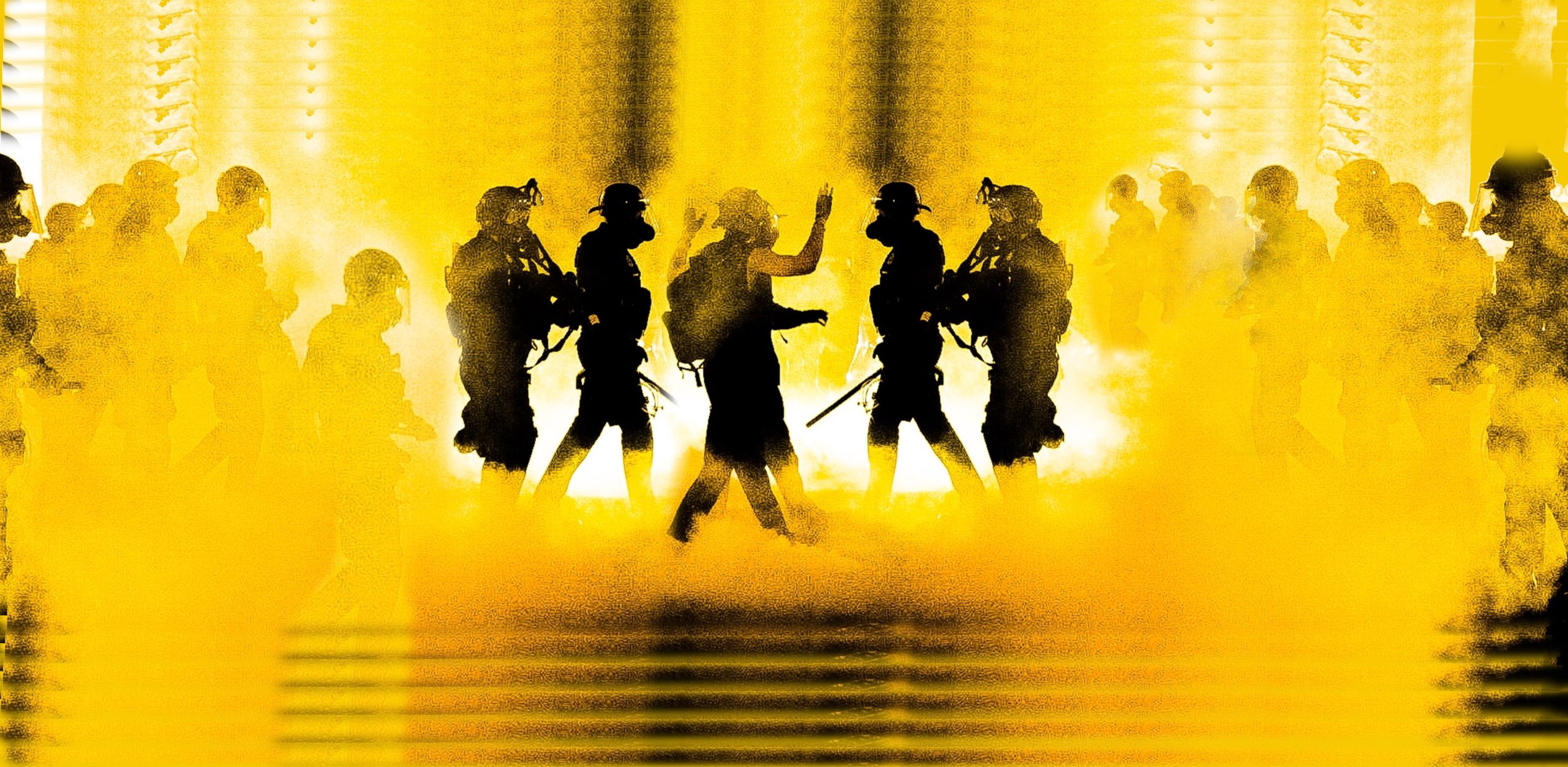 "Cowardly Yellow, " 2020 [Omid Tavakoli]