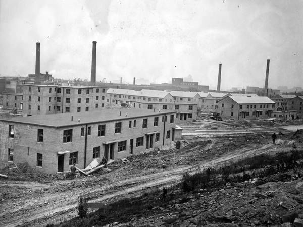 Woodhill Homes public housing development, 1939